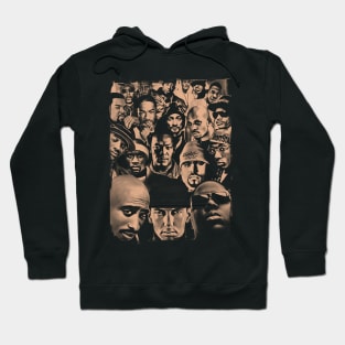 Old School Hip Hop Various Artist Hoodie